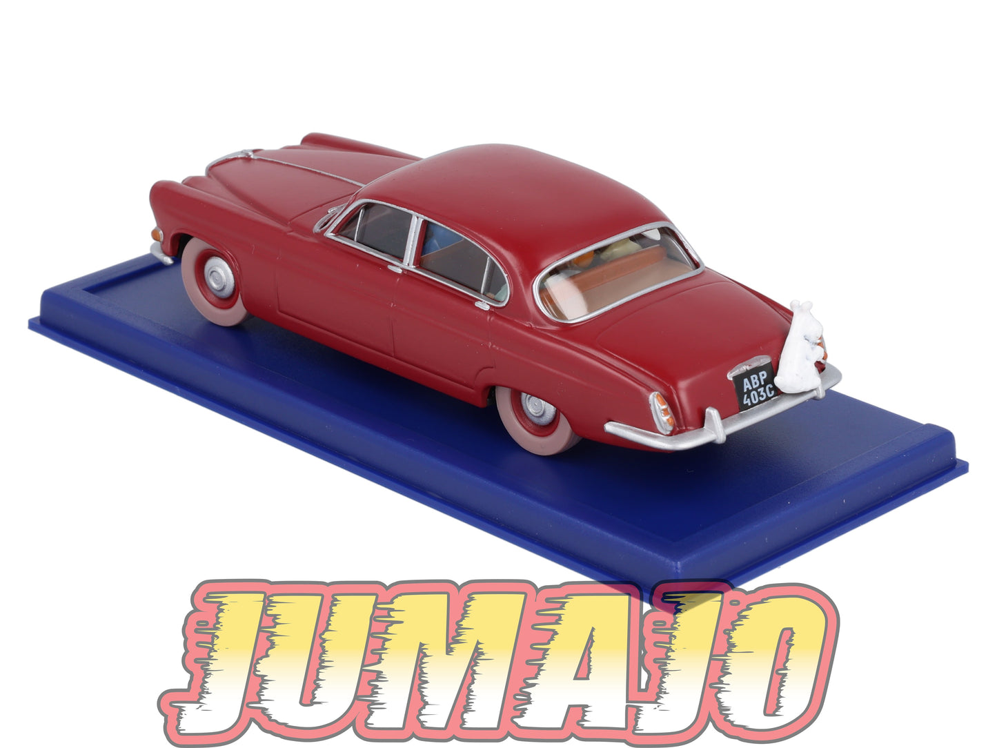 TIN40 Voiture 1/43 TINTIN atlas JAGUAR MKX Docteur Muller L'île Noire 1962