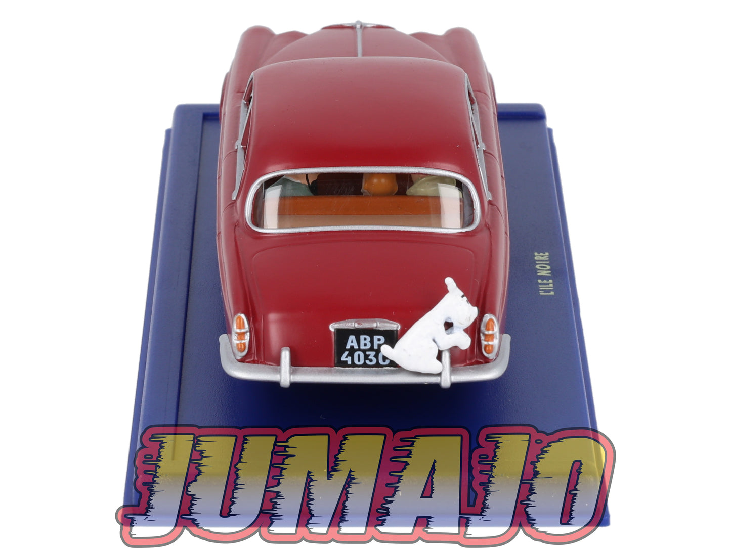 TIN40 Voiture 1/43 TINTIN atlas JAGUAR MKX Docteur Muller L'île Noire 1962