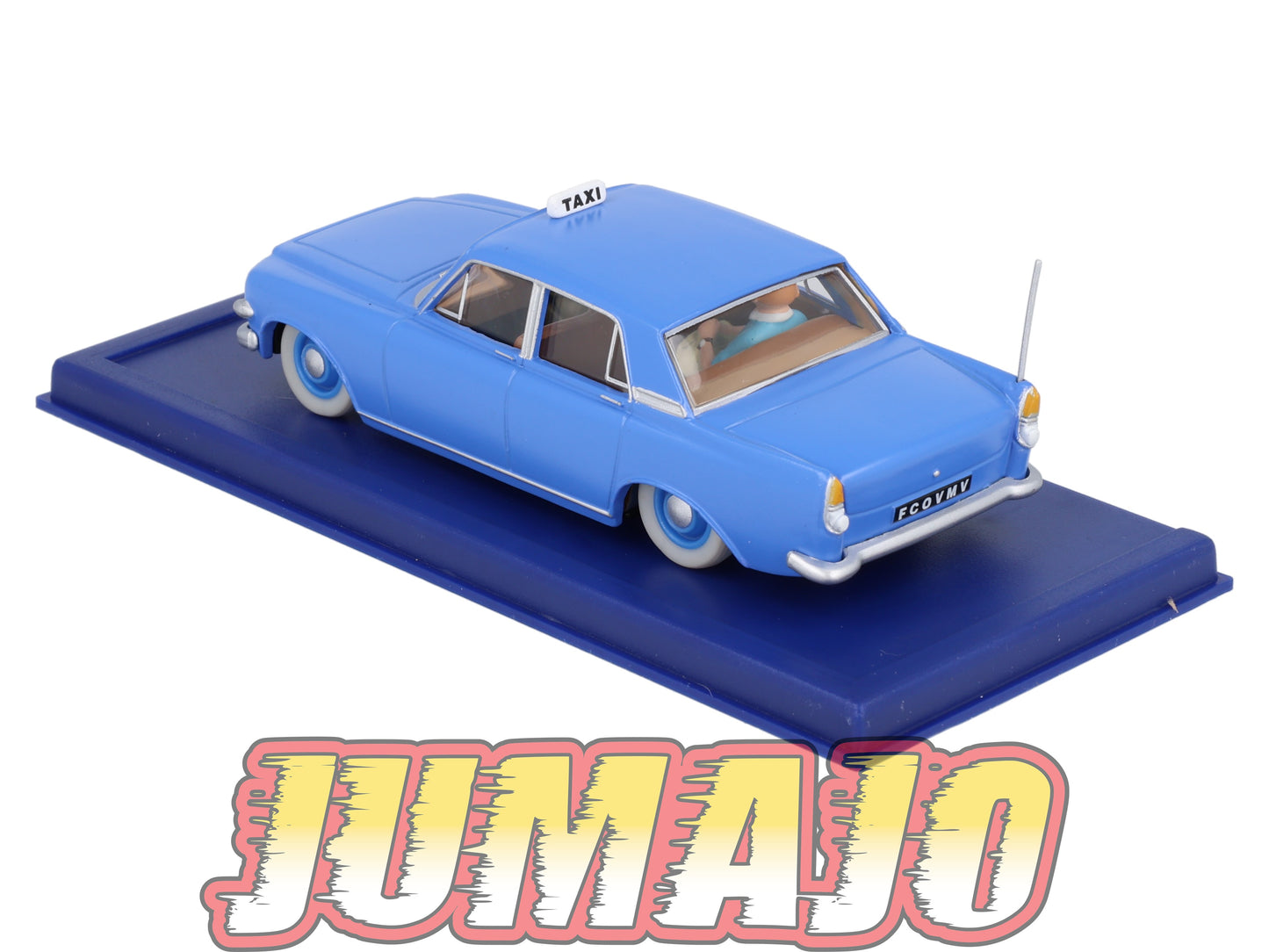 TIN45 Voiture 1/43 TINTIN atlas FORD Zephyr MKIII Taxi L'île Noire Années 60