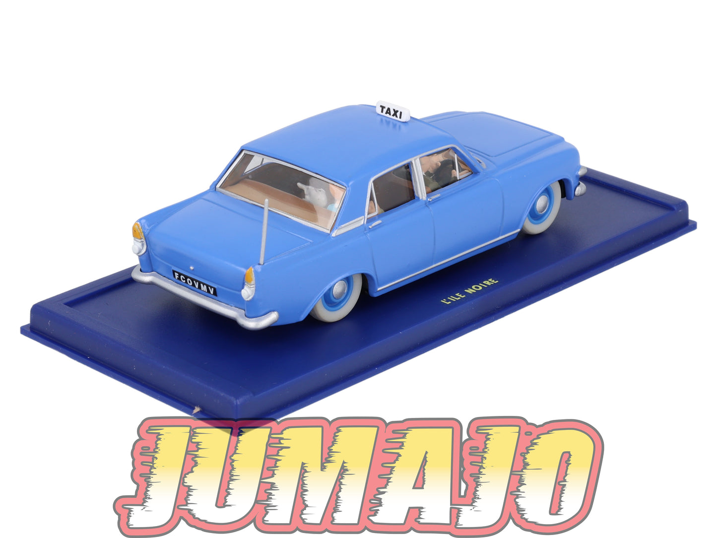 TIN45 Voiture 1/43 TINTIN atlas FORD Zephyr MKIII Taxi L'île Noire Années 60