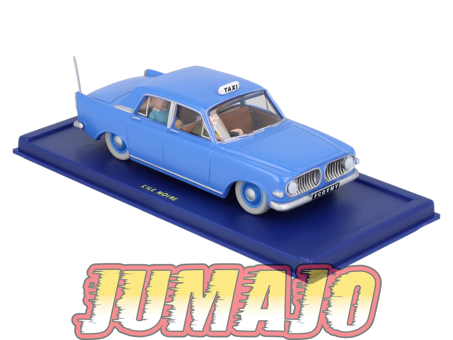 TIN45 Voiture 1/43 TINTIN atlas FORD Zephyr MKIII Taxi L'île Noire Années 60