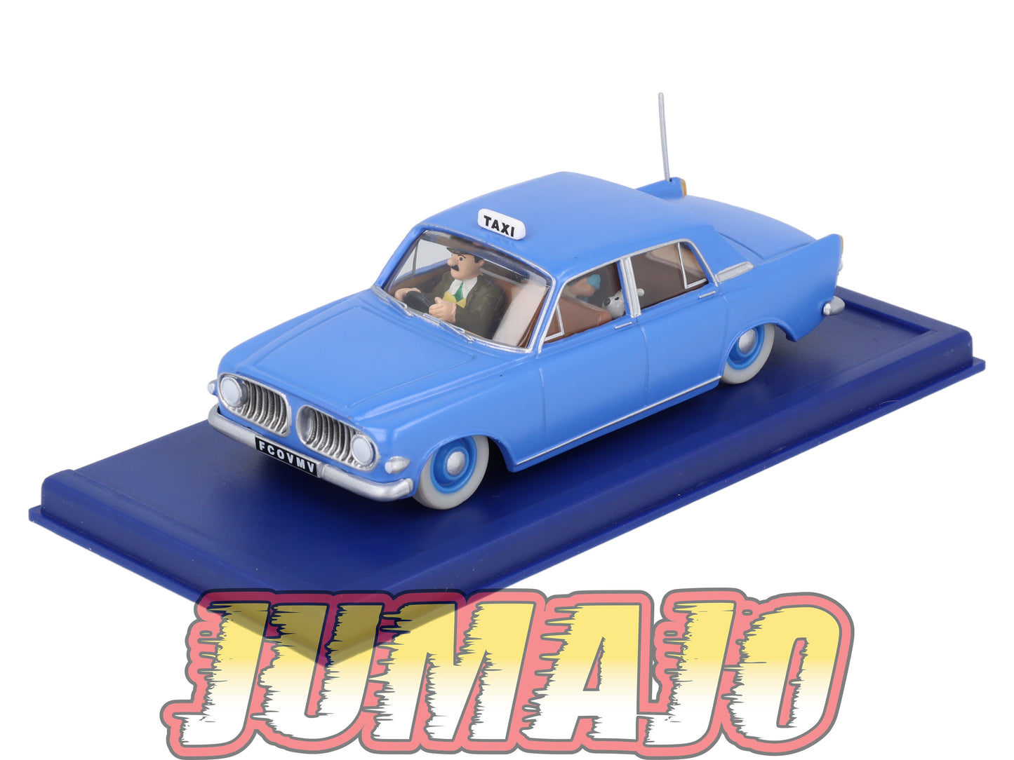 TIN45 Voiture 1/43 TINTIN atlas FORD Zephyr MKIII Taxi L'île Noire Années 60