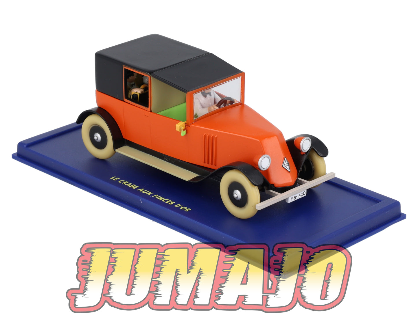 TIN46 Voiture 1/43 TINTIN atlas RENAULT NN Le Crabe Aux Pinces D'Or