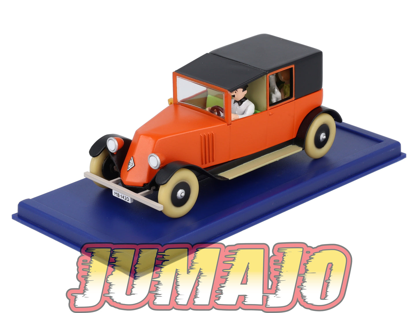 TIN46 Voiture 1/43 TINTIN atlas RENAULT NN Le Crabe Aux Pinces D'Or
