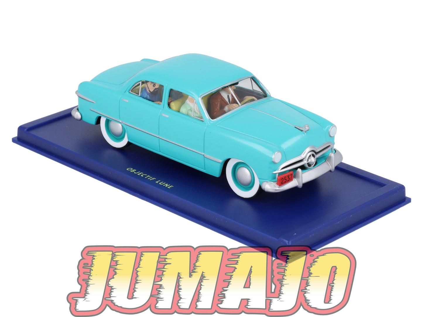 TIN49 Voiture 1/43 TINTIN atlas FORD Custom Objectif Lune 1949