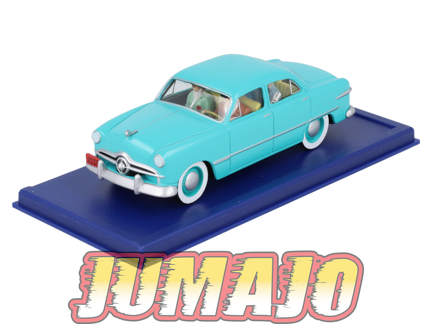 TIN49 Voiture 1/43 TINTIN atlas FORD Custom Objectif Lune 1949