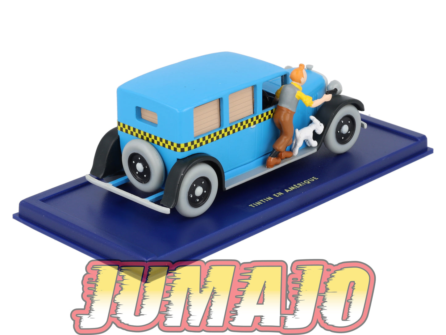 TIN4 Voiture 1/43 TINTIN atlas Tintin En Amérique Inspiré Du Taxi Checker 1929