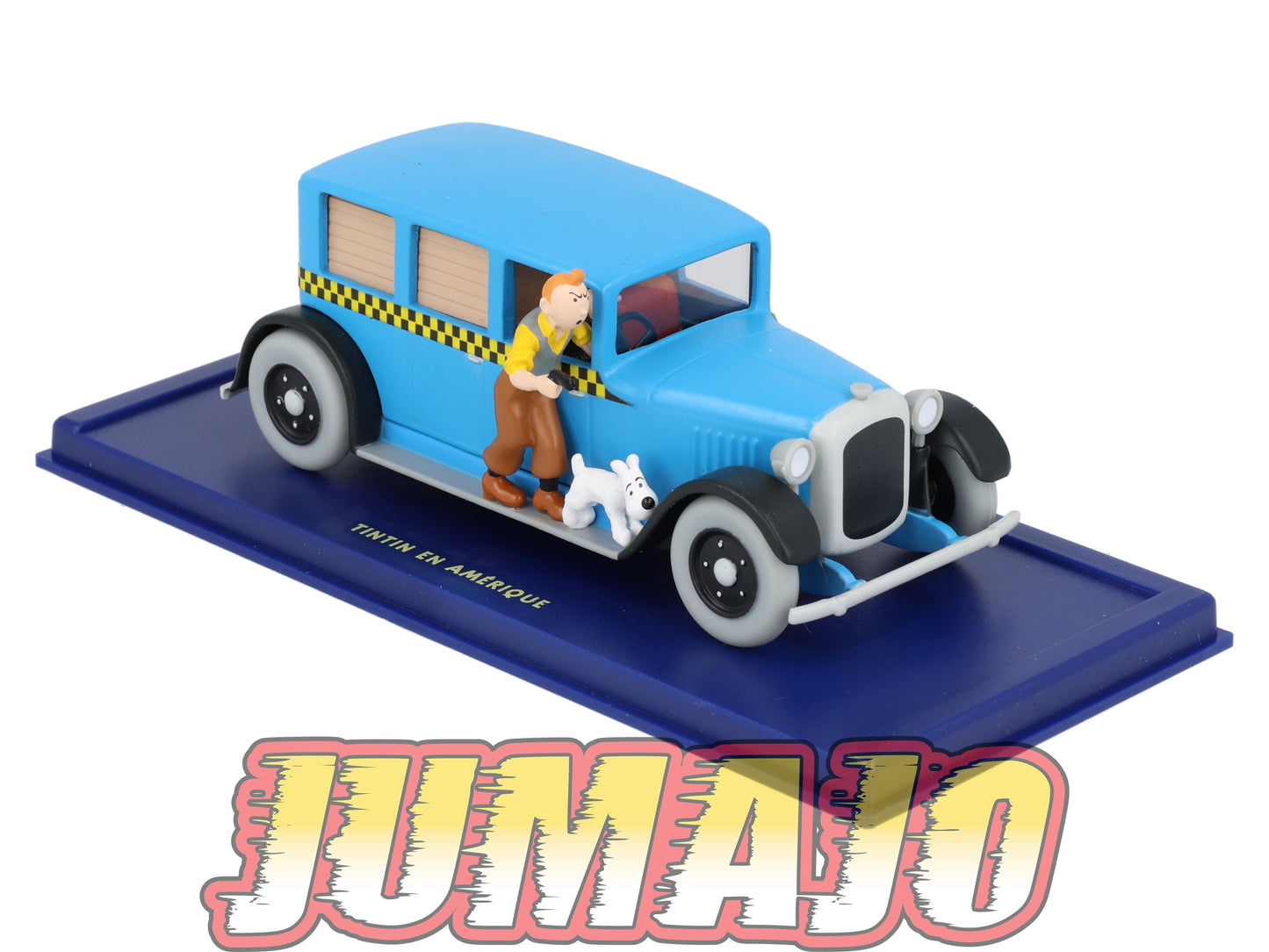 TIN4 Voiture 1/43 TINTIN atlas Tintin En Amérique Inspiré Du Taxi Checker 1929