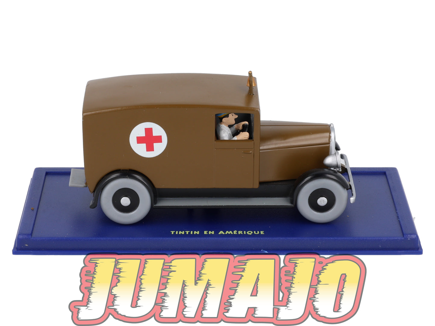 TIN51 Voiture 1/43 TINTIN atlas L'AMBULANCE De Chicago Tintin En Amérique Années 20