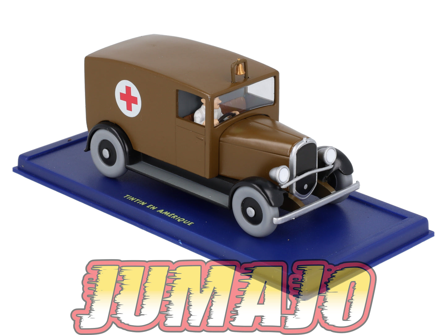 TIN51 Voiture 1/43 TINTIN atlas L'AMBULANCE De Chicago Tintin En Amérique Années 20
