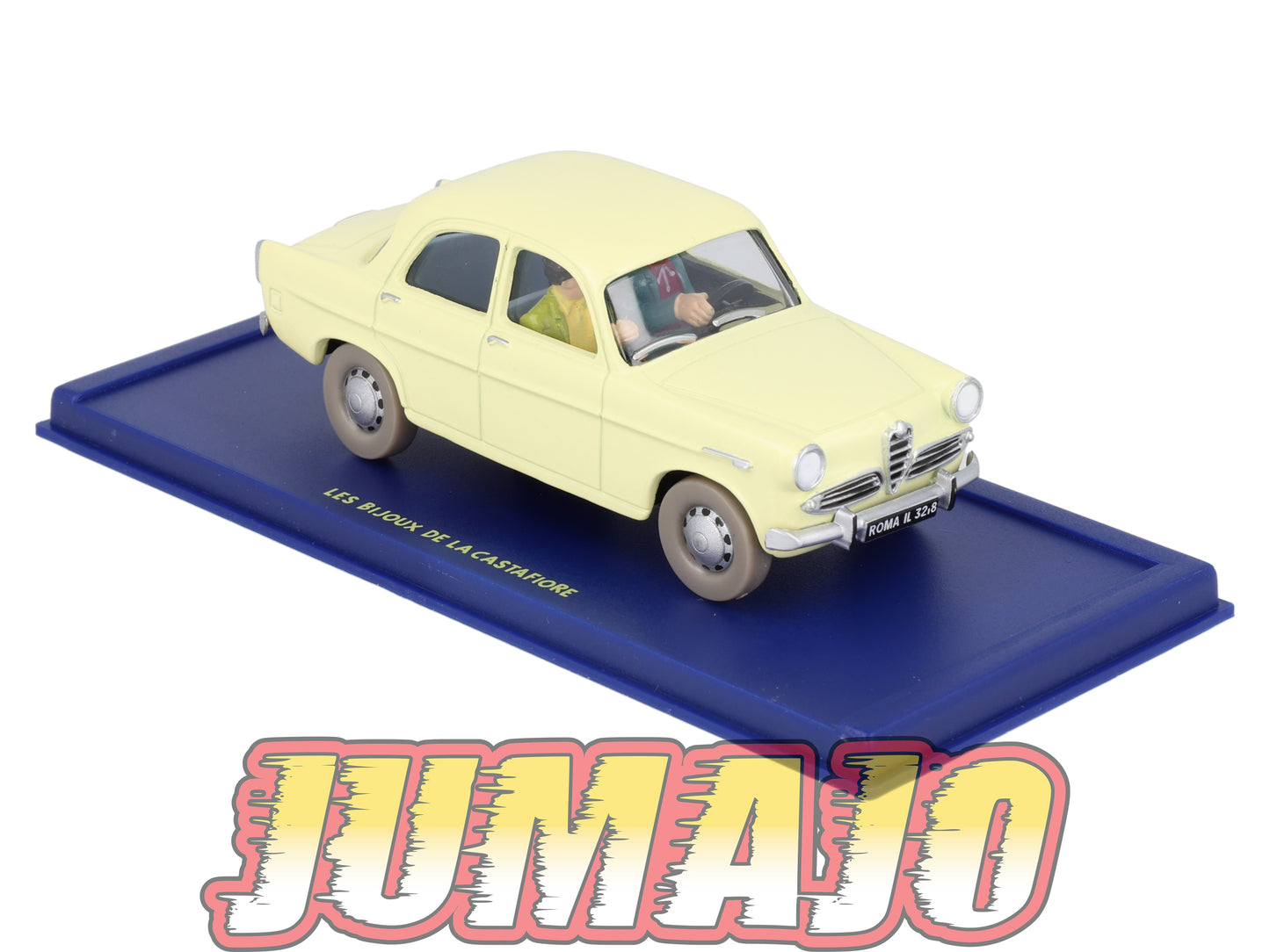 TIN52 Voiture 1/43 TINTIN atlas Alfa Roméo Giulietta 1960 Berlina Bijoux De La Castafiore