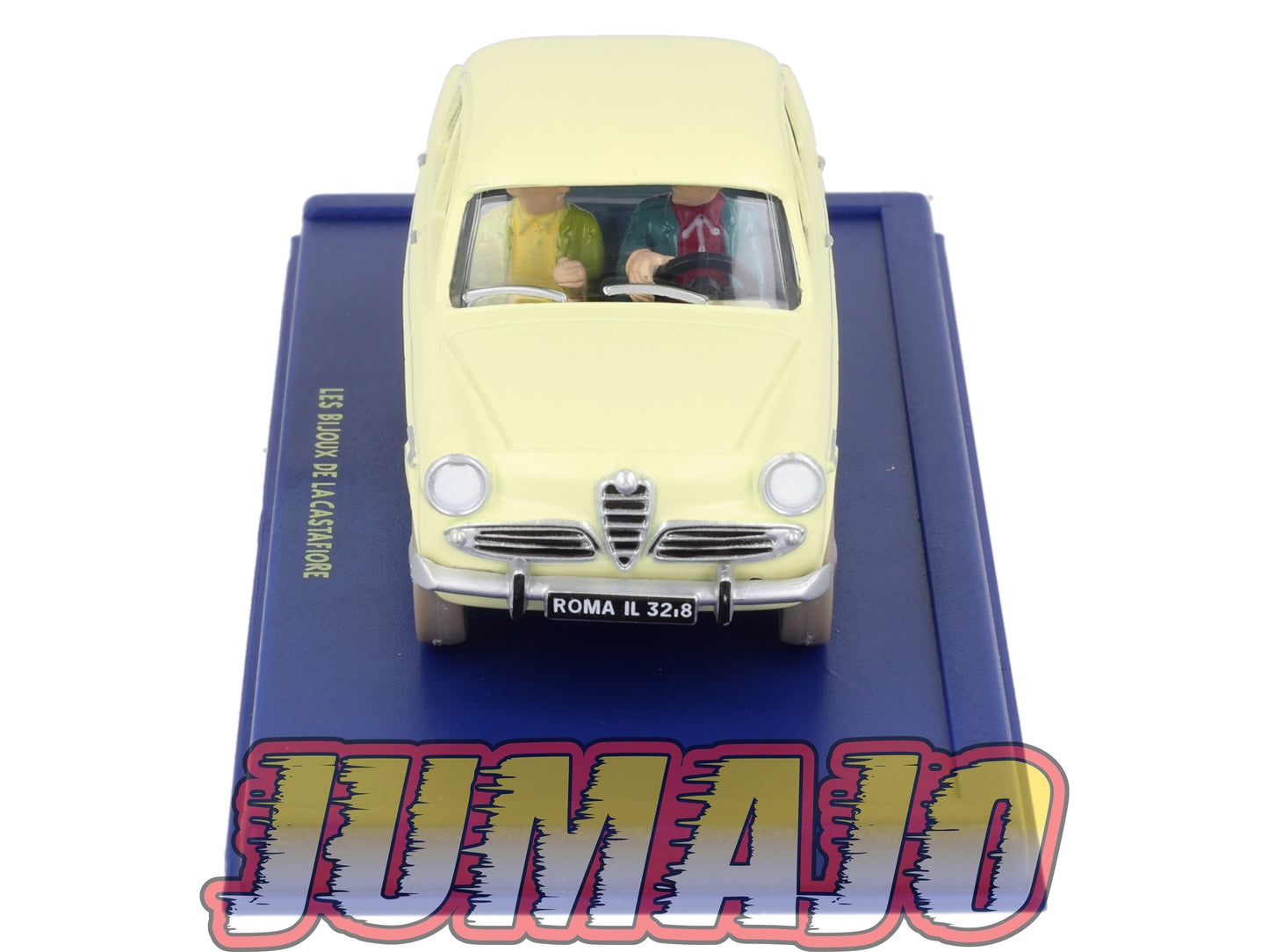 TIN52 Voiture 1/43 TINTIN atlas Alfa Roméo Giulietta 1960 Berlina Bijoux De La Castafiore
