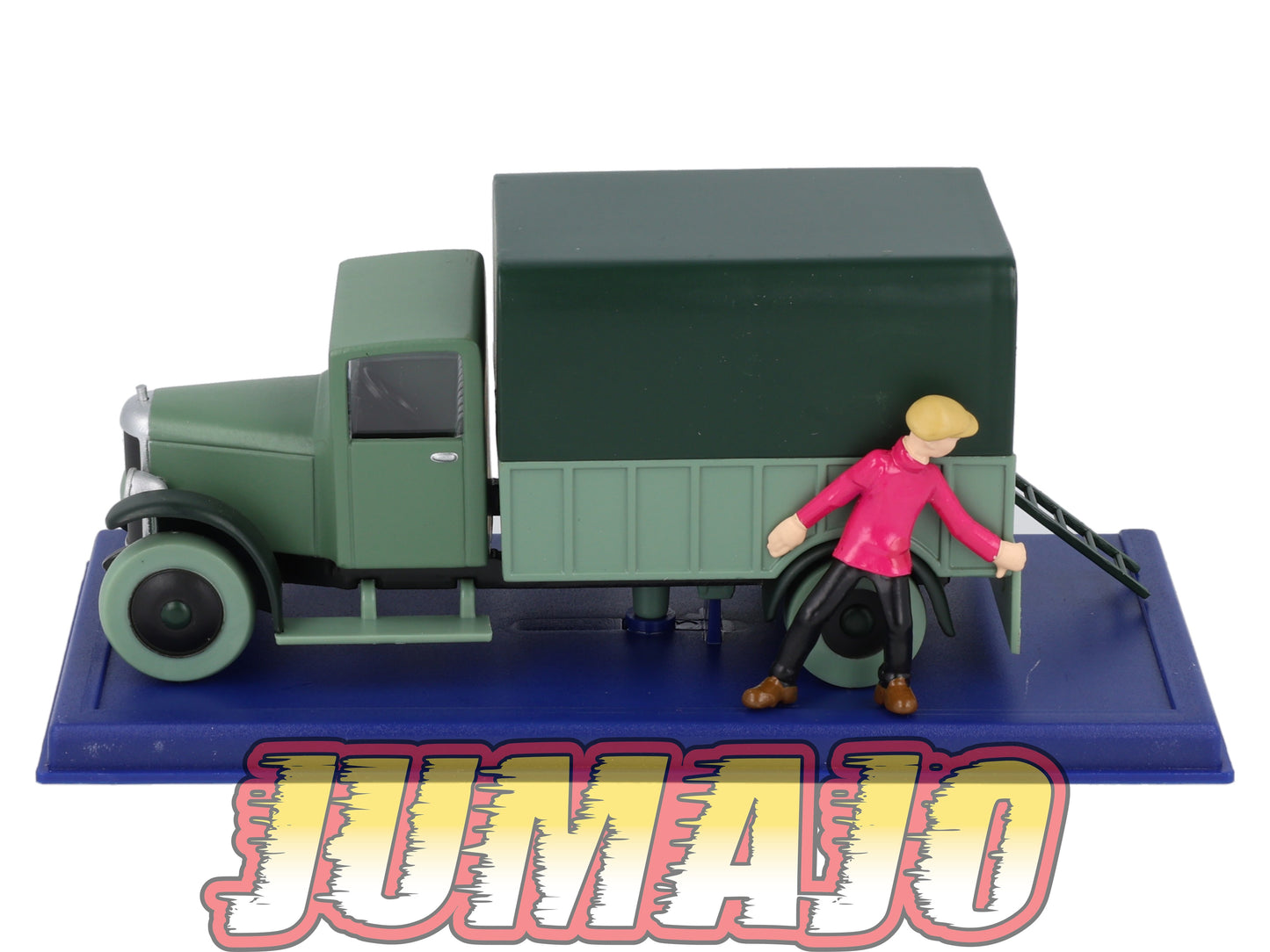TIN53 Voiture 1/43 TINTIN atlas Le LOTUS Bleu Camion D'Opium années 30