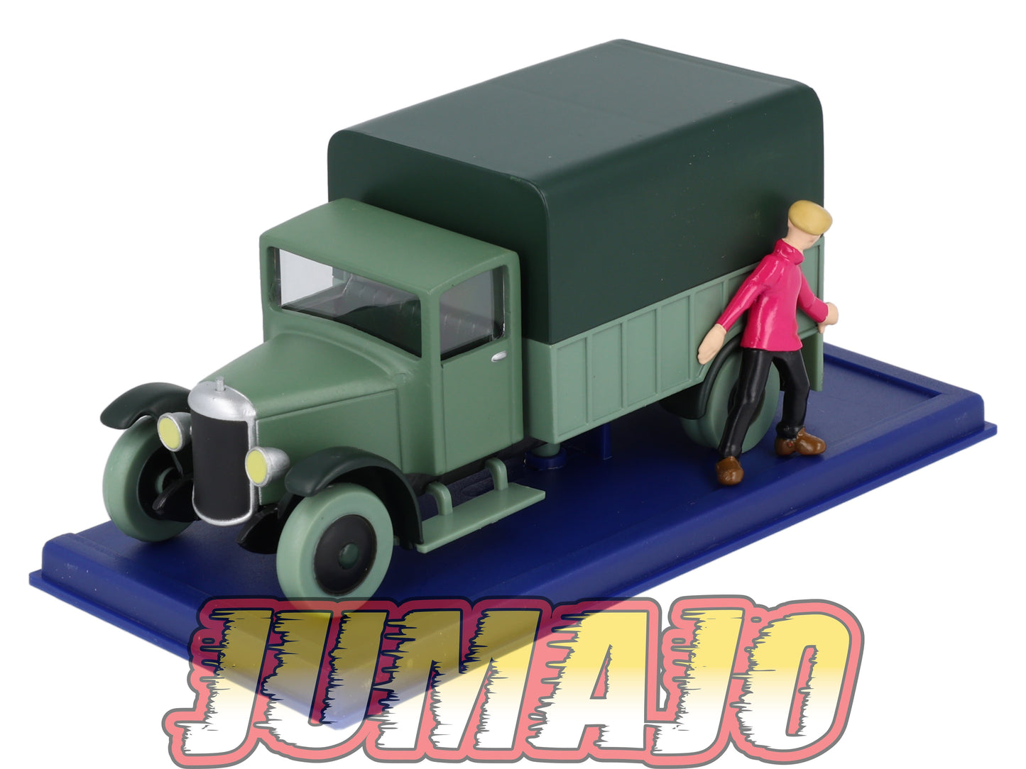 TIN53 Voiture 1/43 TINTIN atlas Le LOTUS Bleu Camion D'Opium années 30