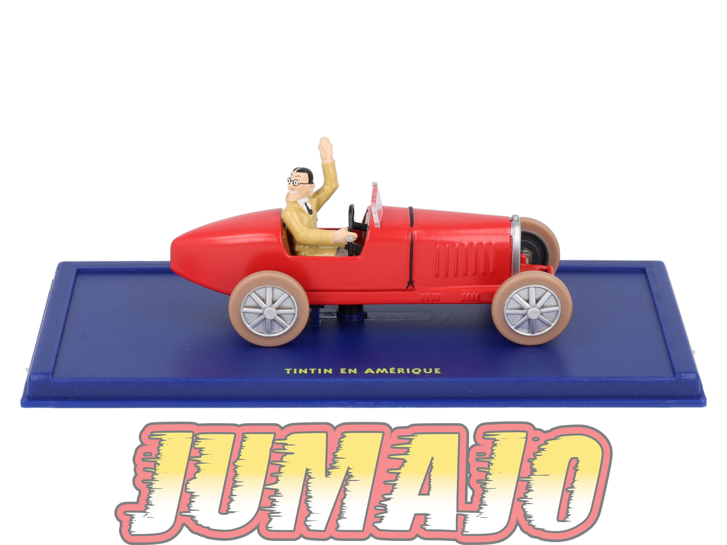 TIN54 Voiture 1/43 TINTIN atlas BUGATTI Type 37 Sport Tintin En Amérique 1926