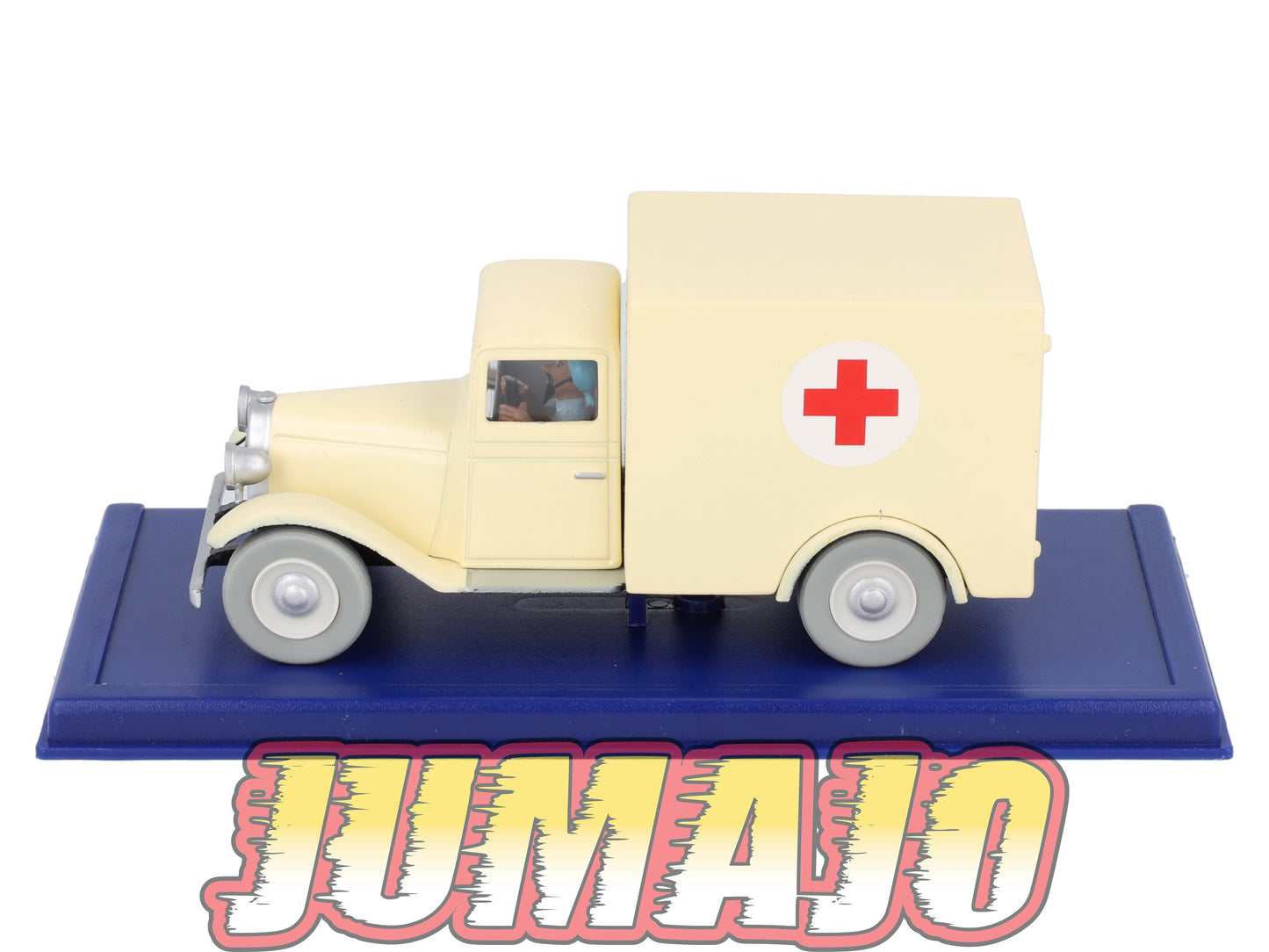 TIN56 Voiture 1/43 TINTIN atlas L'Ambulance De L'Asile Des Cigares Du Pharaon Années 30