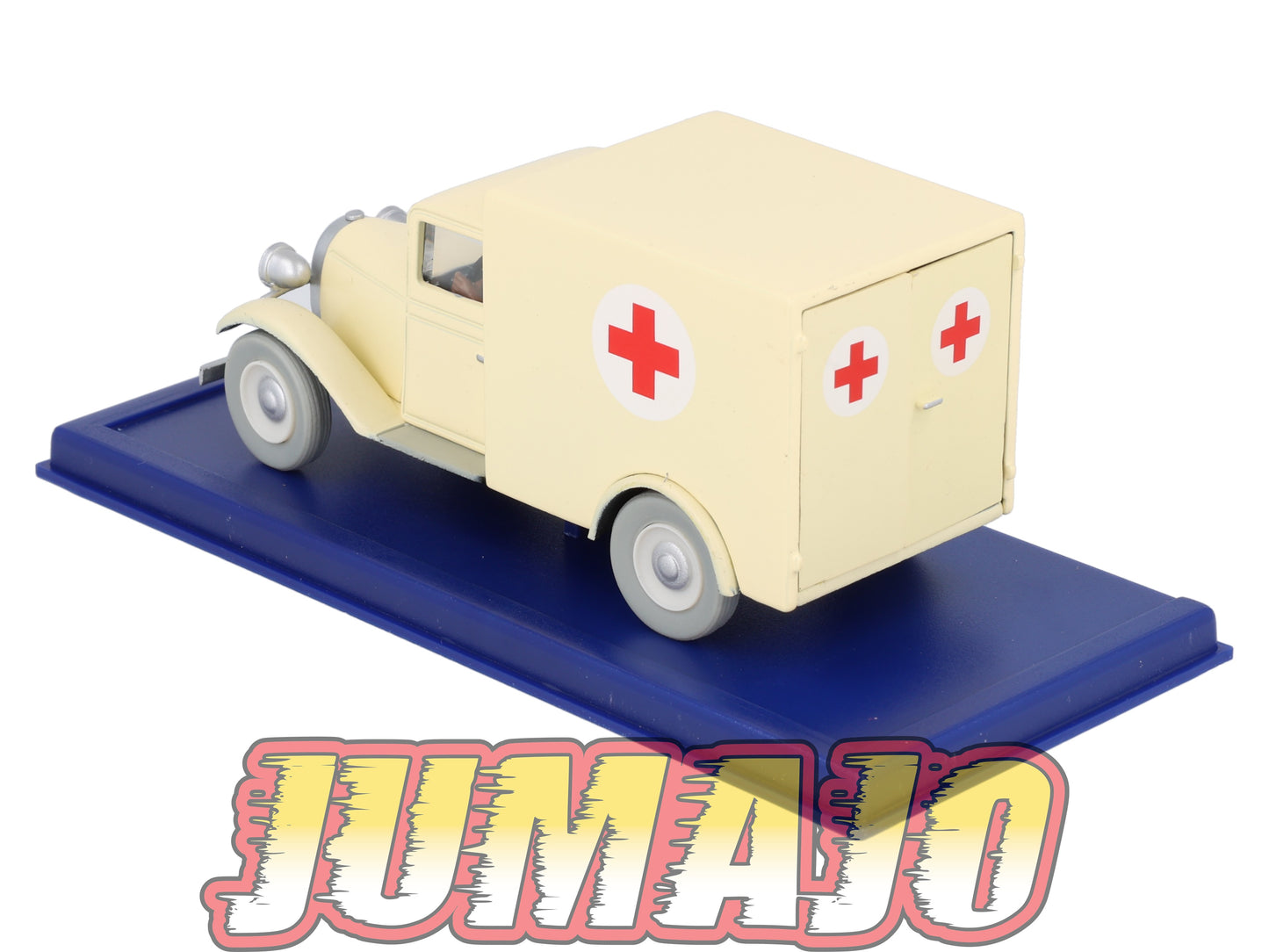 TIN56 Voiture 1/43 TINTIN atlas L'Ambulance De L'Asile Des Cigares Du Pharaon Années 30