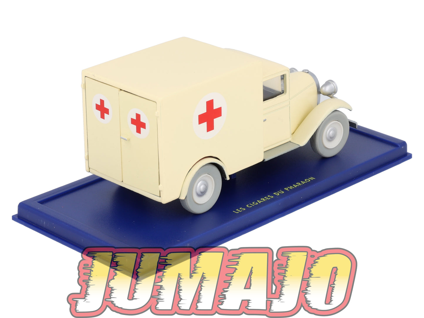 TIN56 Voiture 1/43 TINTIN atlas L'Ambulance De L'Asile Des Cigares Du Pharaon Années 30
