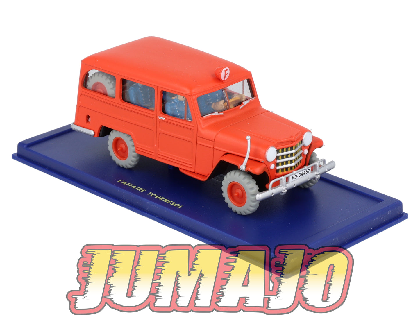 TIN57 Atlas 1/43 TINTIN en Voiture : L'affaire tournesol