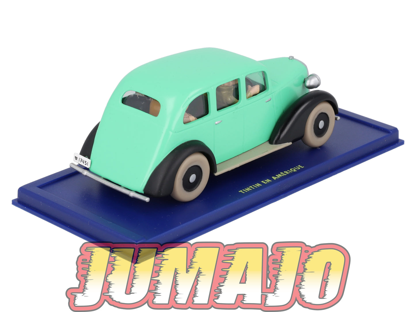 TIN58 Voiture 1/43 TINTIN atlas GRAHAM SIX La Voiture Des Gangsters En Amérique 1935