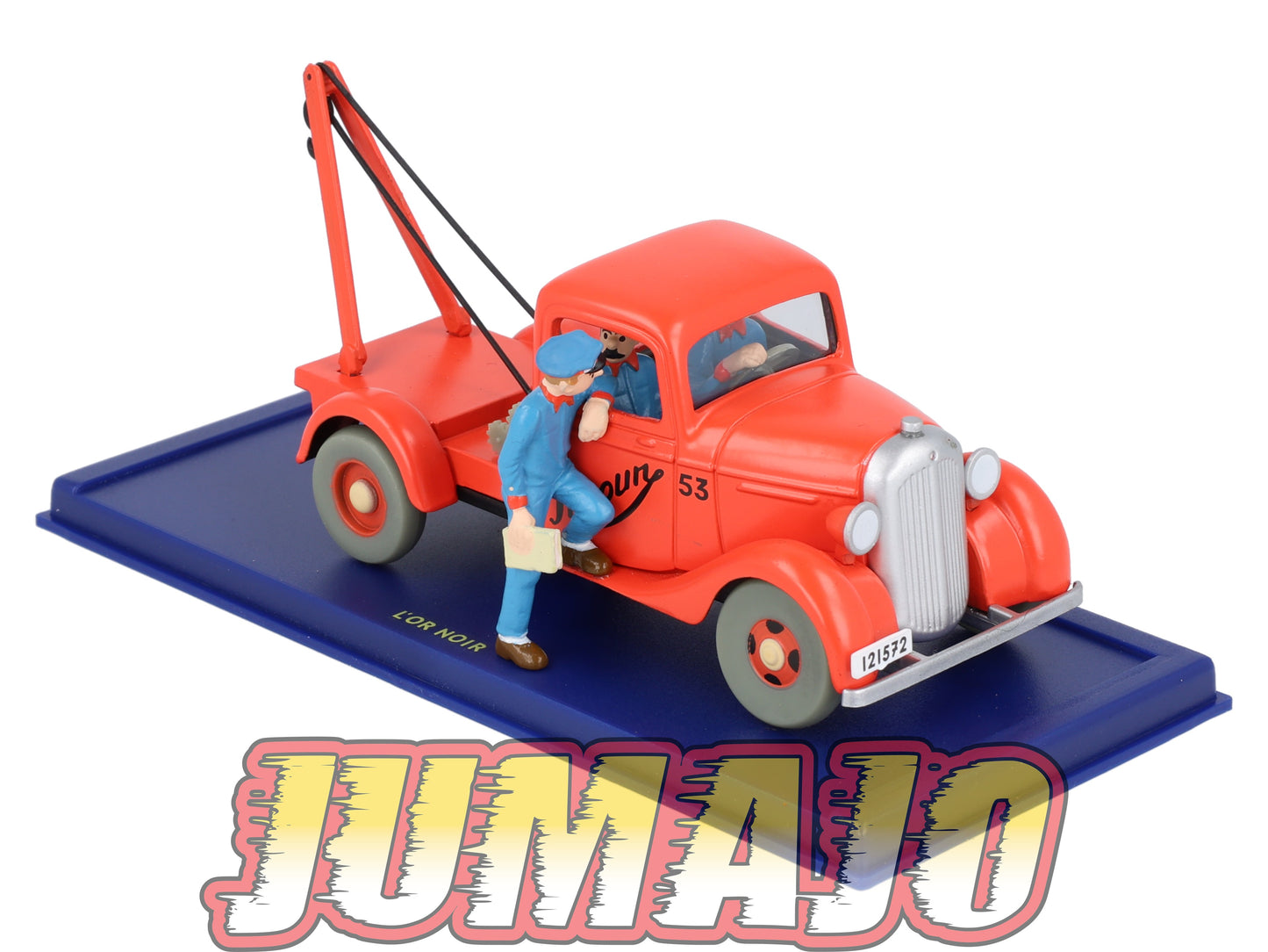 TIN59 Voiture 1/43 TINTIN atlas CHEVROLET Pick Up Tintin Au Pays De L'Or Noir 1936