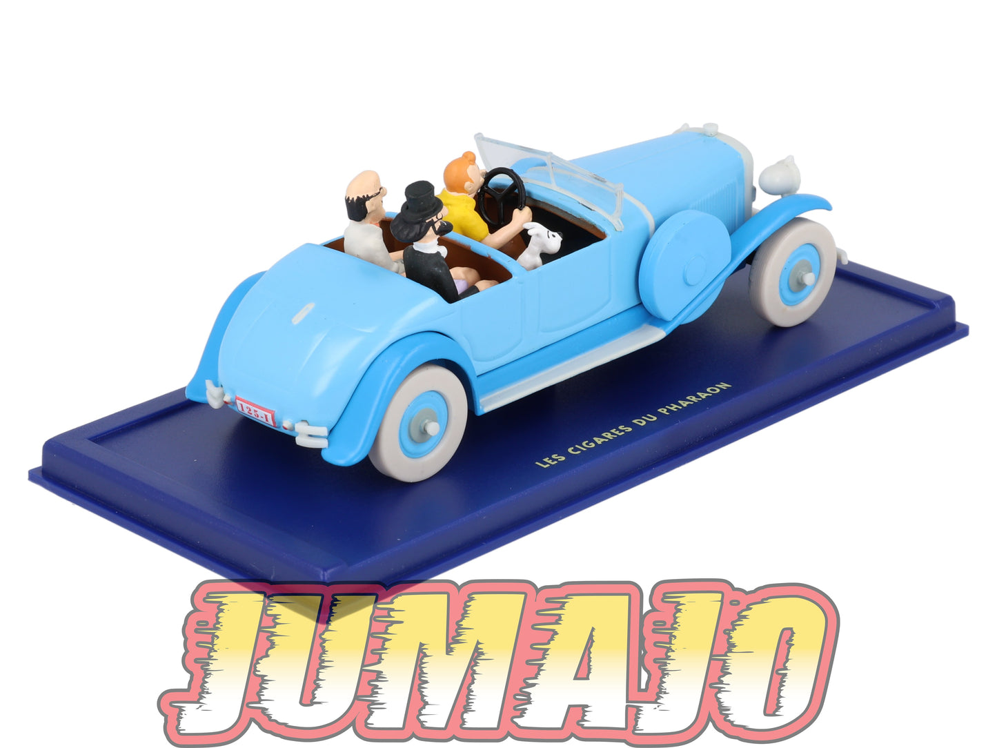 TIN5 Voiture 1/43 TINTIN atlas LINCOLN Torpedo Grand Sport Cigares Du Pharaon Années 30