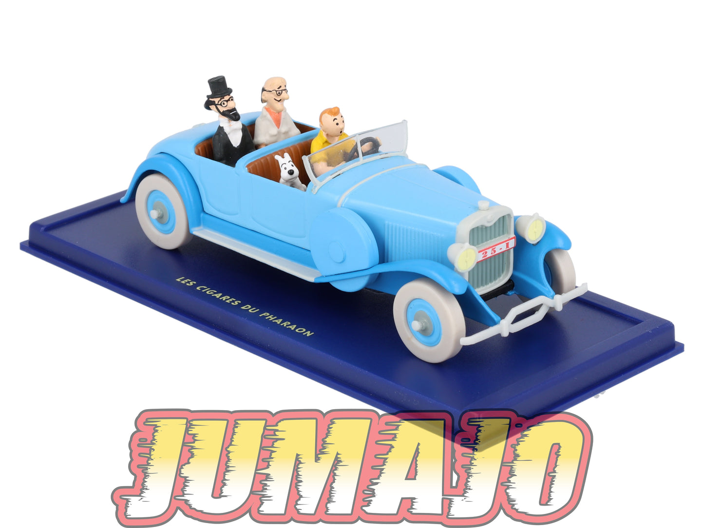 TIN5 Voiture 1/43 TINTIN atlas LINCOLN Torpedo Grand Sport Cigares Du Pharaon Années 30