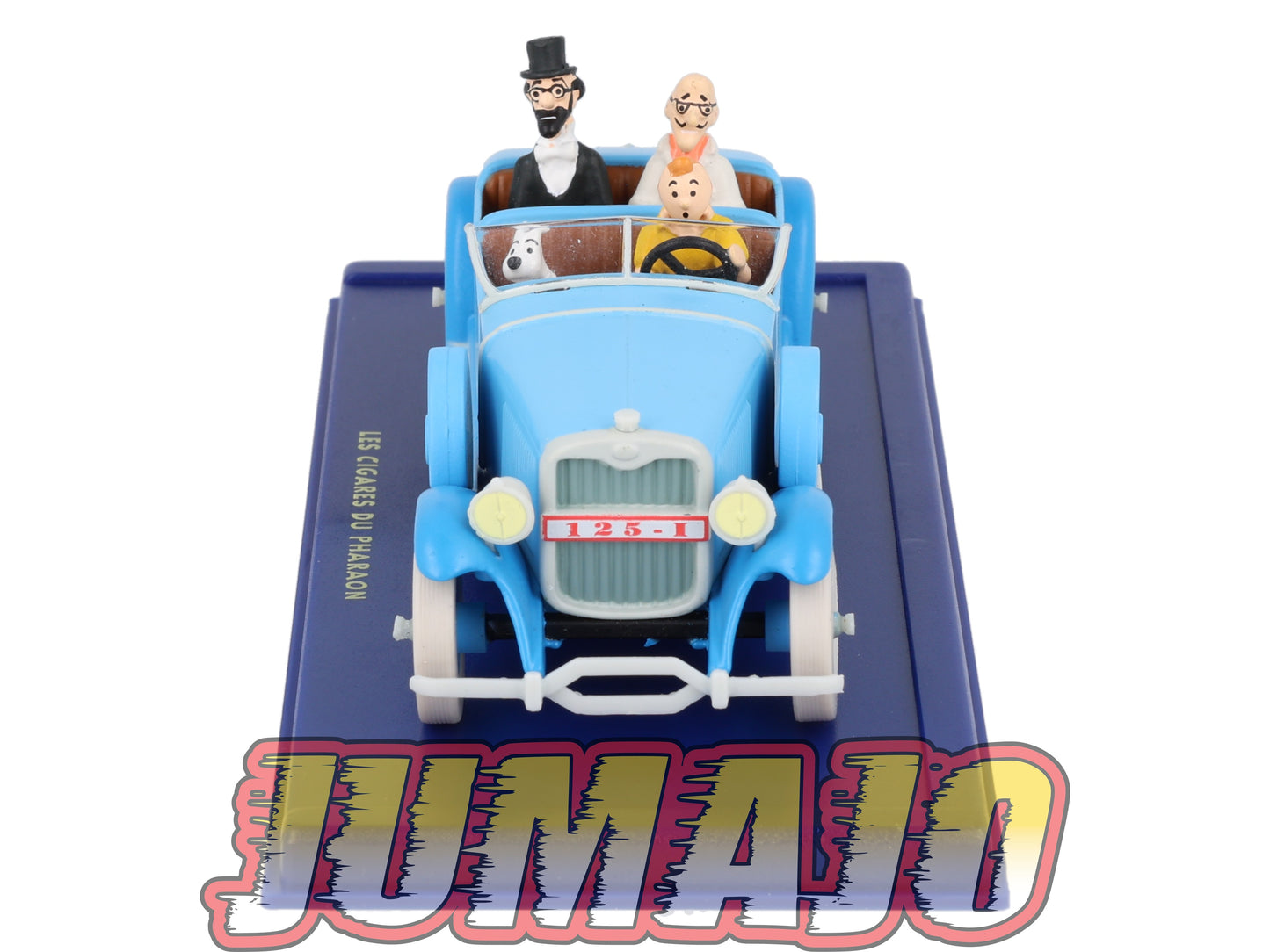 TIN5 Voiture 1/43 TINTIN atlas LINCOLN Torpedo Grand Sport Cigares Du Pharaon Années 30