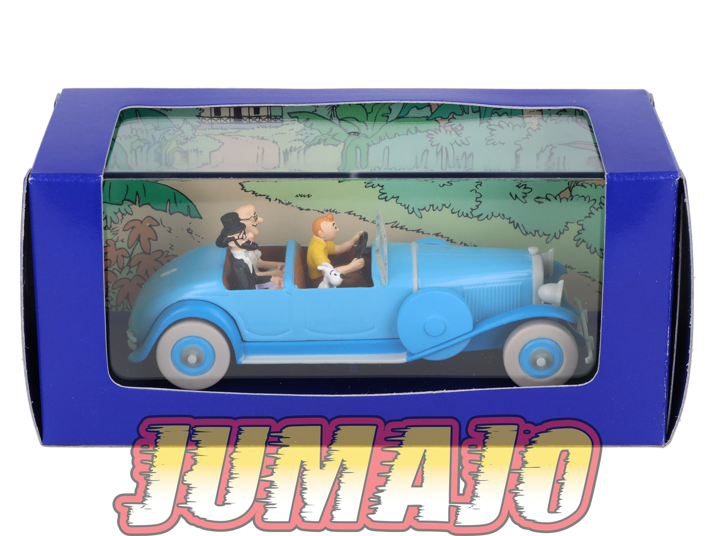 TIN5 Voiture 1/43 TINTIN atlas LINCOLN Torpedo Grand Sport Cigares Du Pharaon Années 30