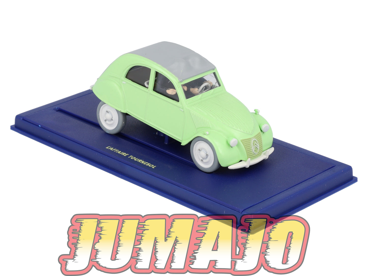 TIN6 Voiture 1/43 TINTIN atlas CITROËN 2CV L'Affaire Tournesol 1949