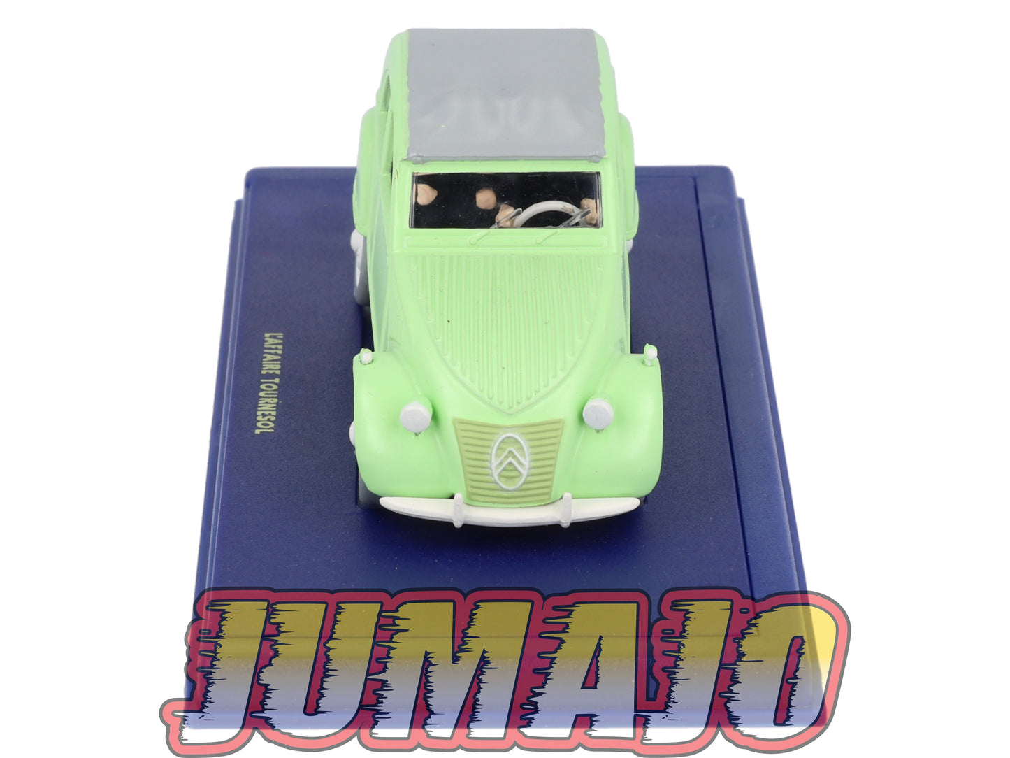 TIN6 Voiture 1/43 TINTIN atlas CITROËN 2CV L'Affaire Tournesol 1949