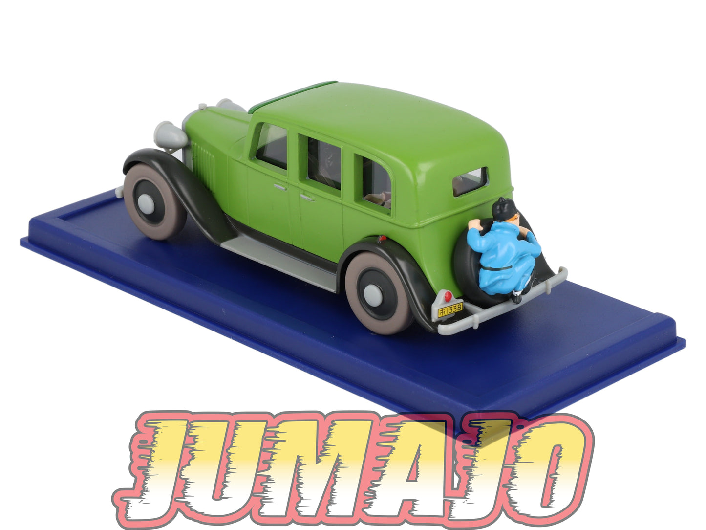 TIN9 Voiture 1/43 TINTIN atlas Limousine LOTUS Bleu Années 30