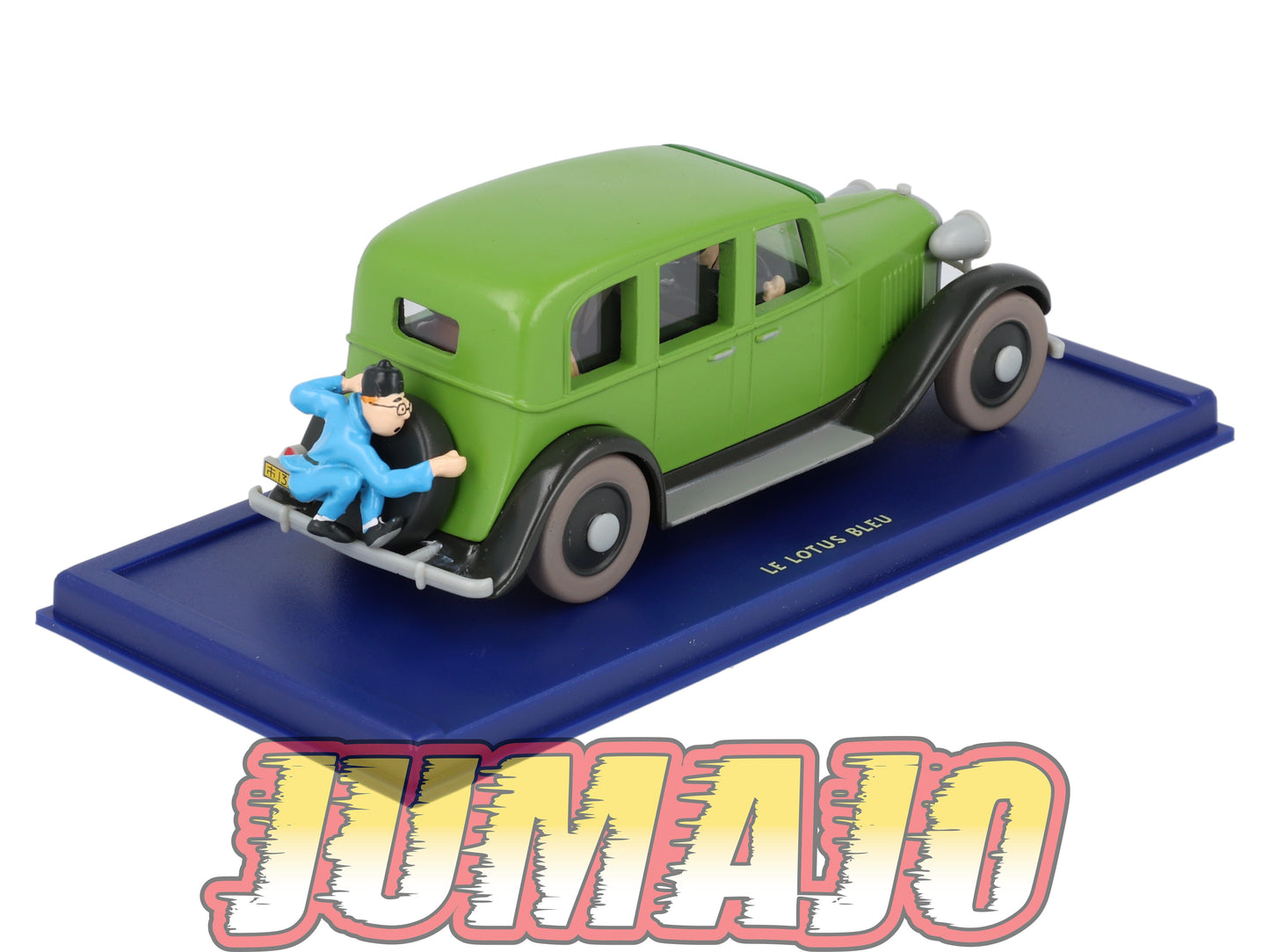 TIN9 Voiture 1/43 TINTIN atlas Limousine LOTUS Bleu Années 30