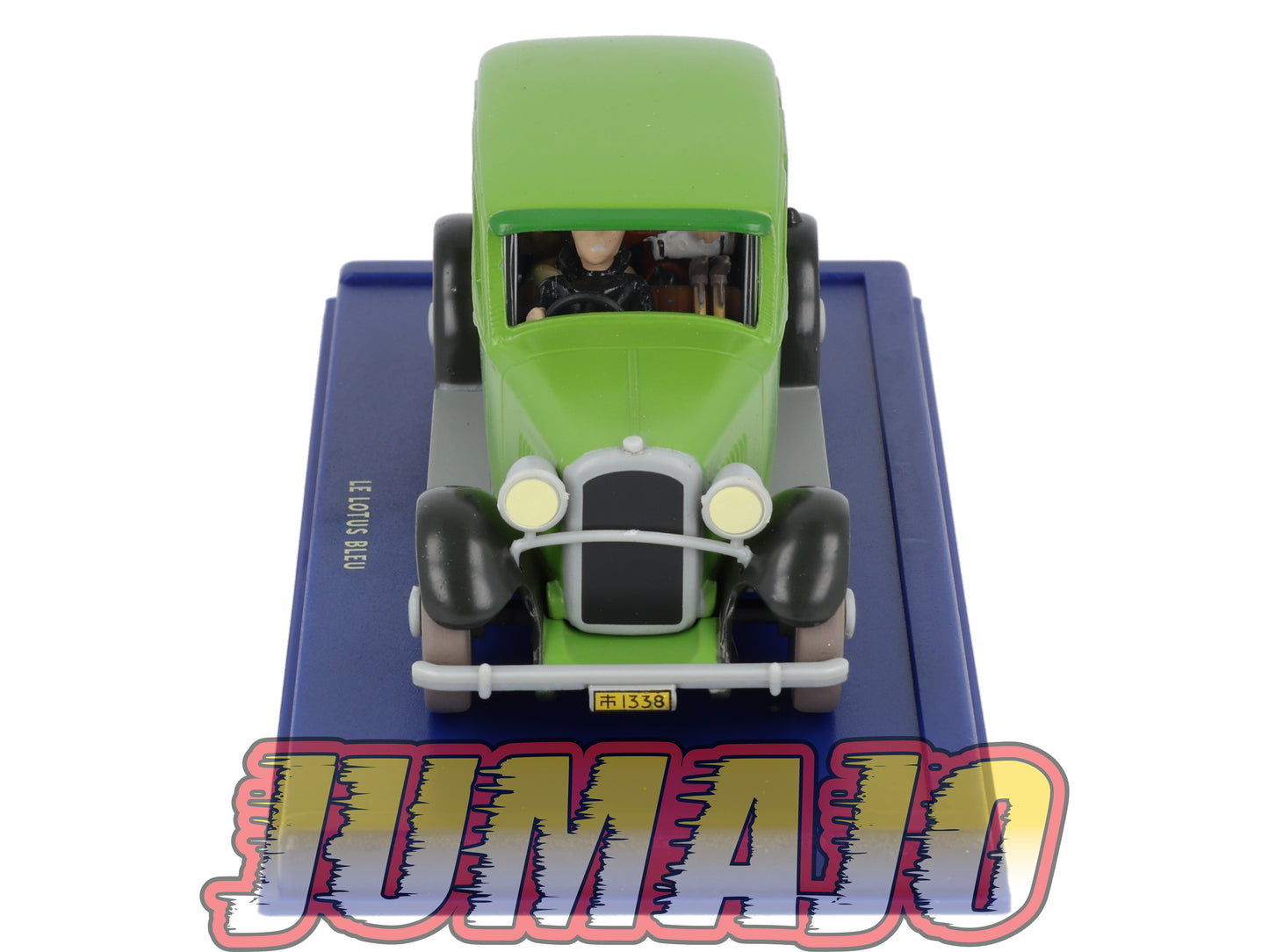 TIN9 Voiture 1/43 TINTIN atlas Limousine LOTUS Bleu Années 30