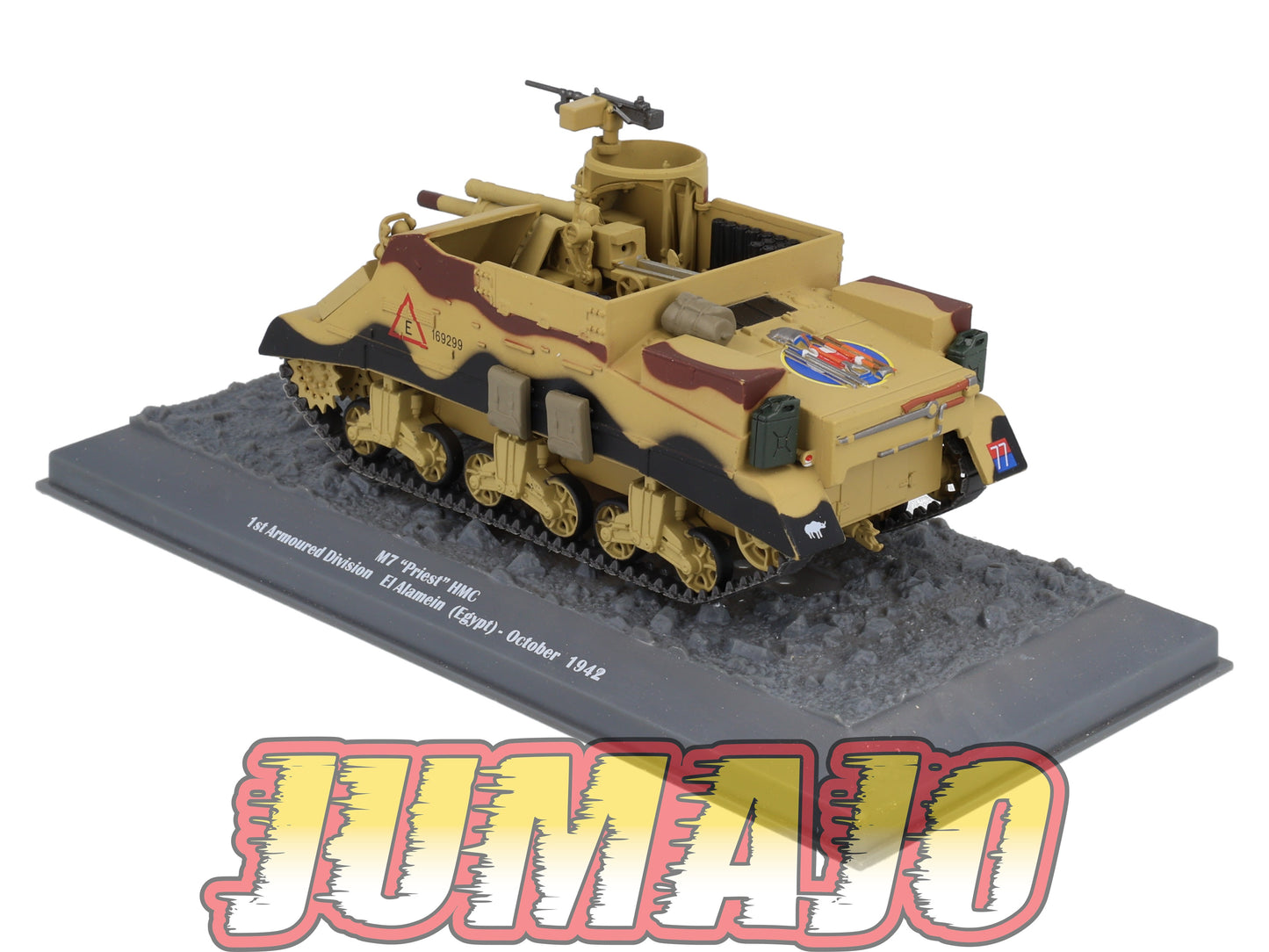 TK103 Tank Altaya IXO 1/43 WW2 : M7 Priest HMC El Alamein Egypt 1942 October