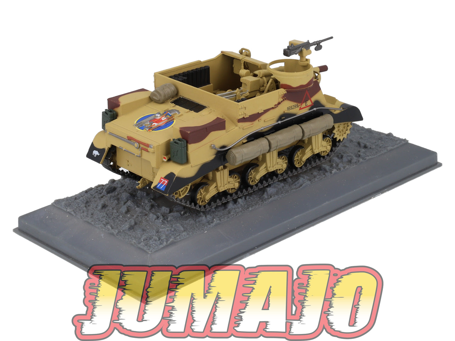 TK103 Tank Altaya IXO 1/43 WW2 : M7 Priest HMC El Alamein Egypt 1942 October