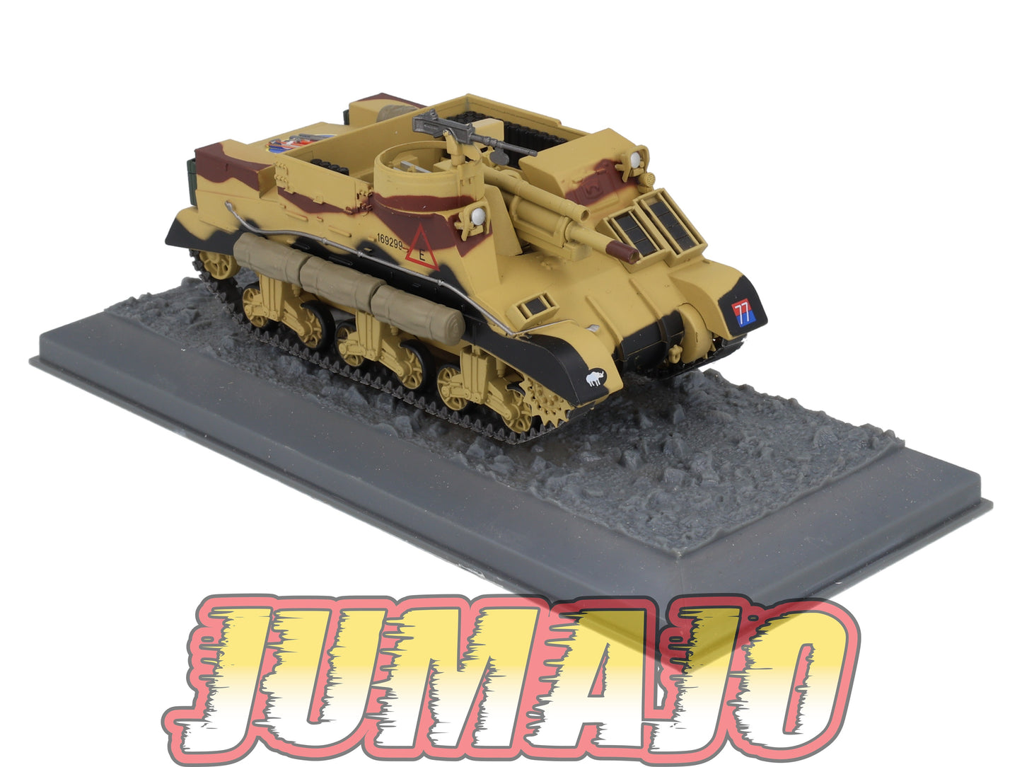 TK103 Tank Altaya IXO 1/43 WW2 : M7 Priest HMC El Alamein Egypt 1942 October
