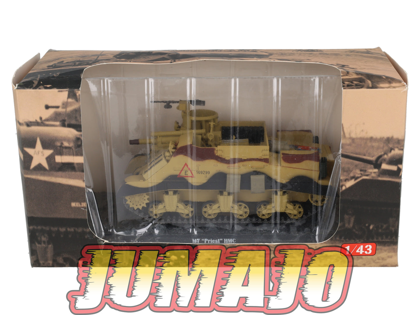 TK103 Tank Altaya IXO 1/43 WW2 : M7 Priest HMC El Alamein Egypt 1942 October