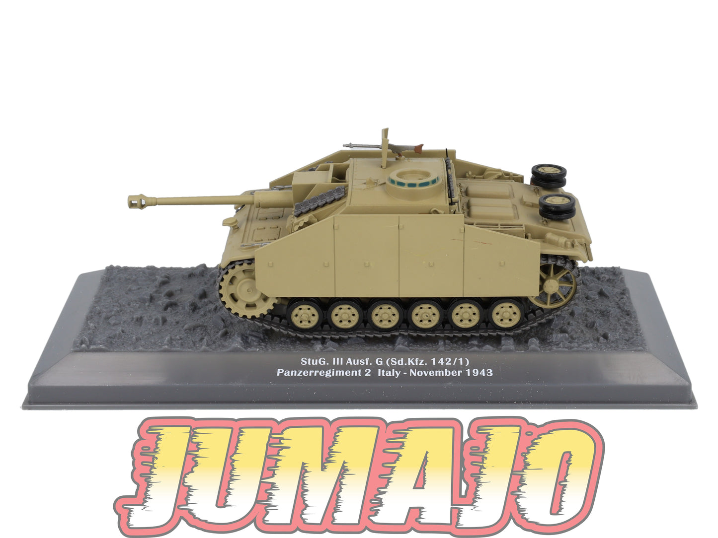 TK11 Tank Altaya IXO 1/43 WW2 : STUG III Panzerregiment 2 Italy 1943 November