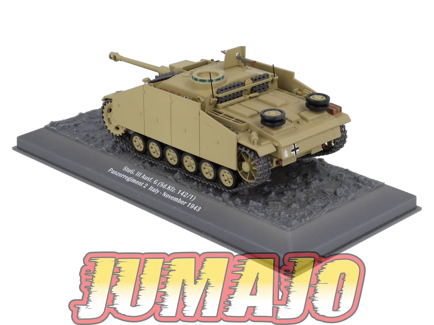 TK11 Tank Altaya IXO 1/43 WW2 : STUG III Panzerregiment 2 Italy 1943 November