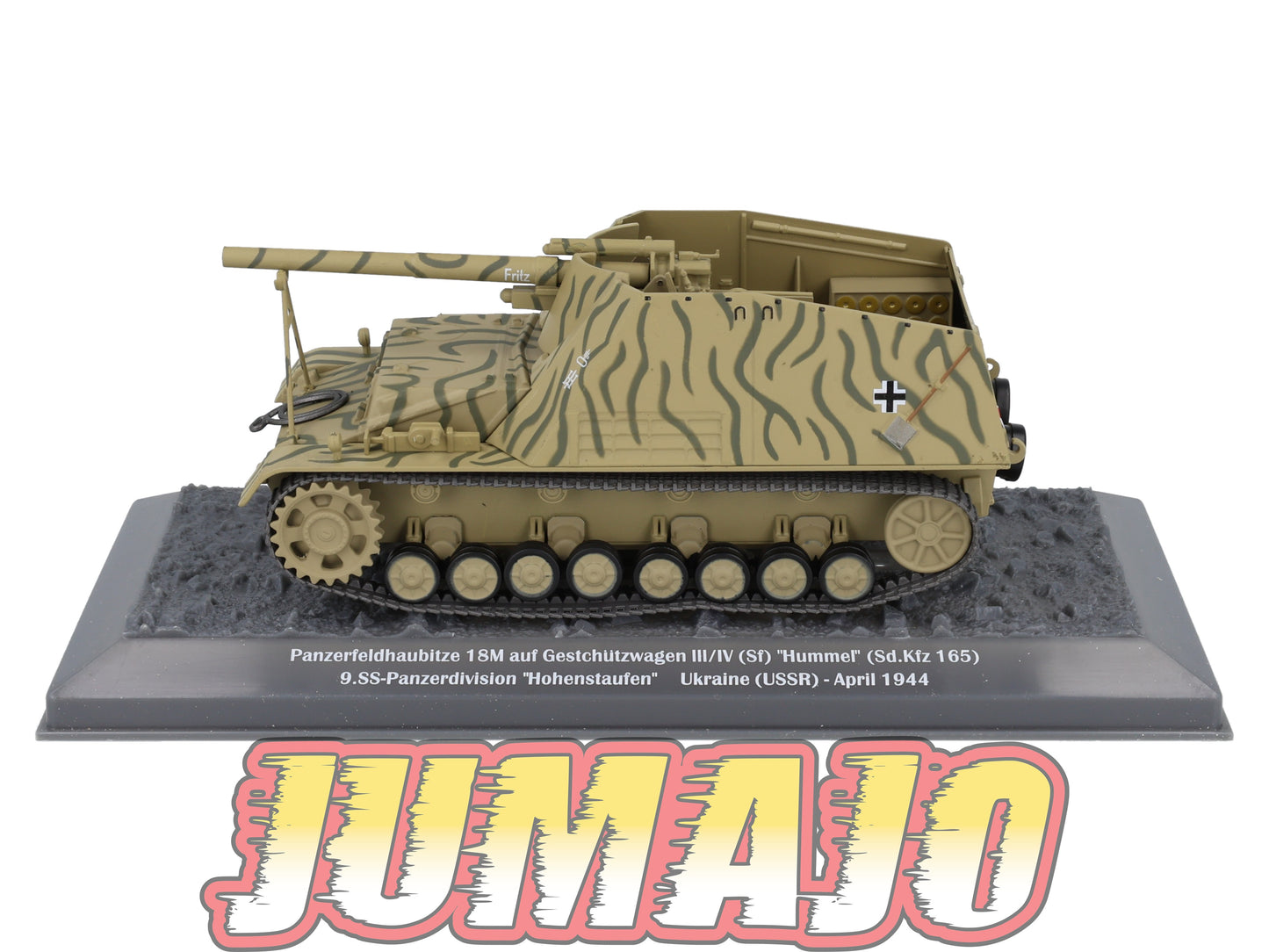 TK12 Tank Altaya IXO 1/43 WW2 : Panzerfeldhaubitze 18M Ukraine USSR 1944 April