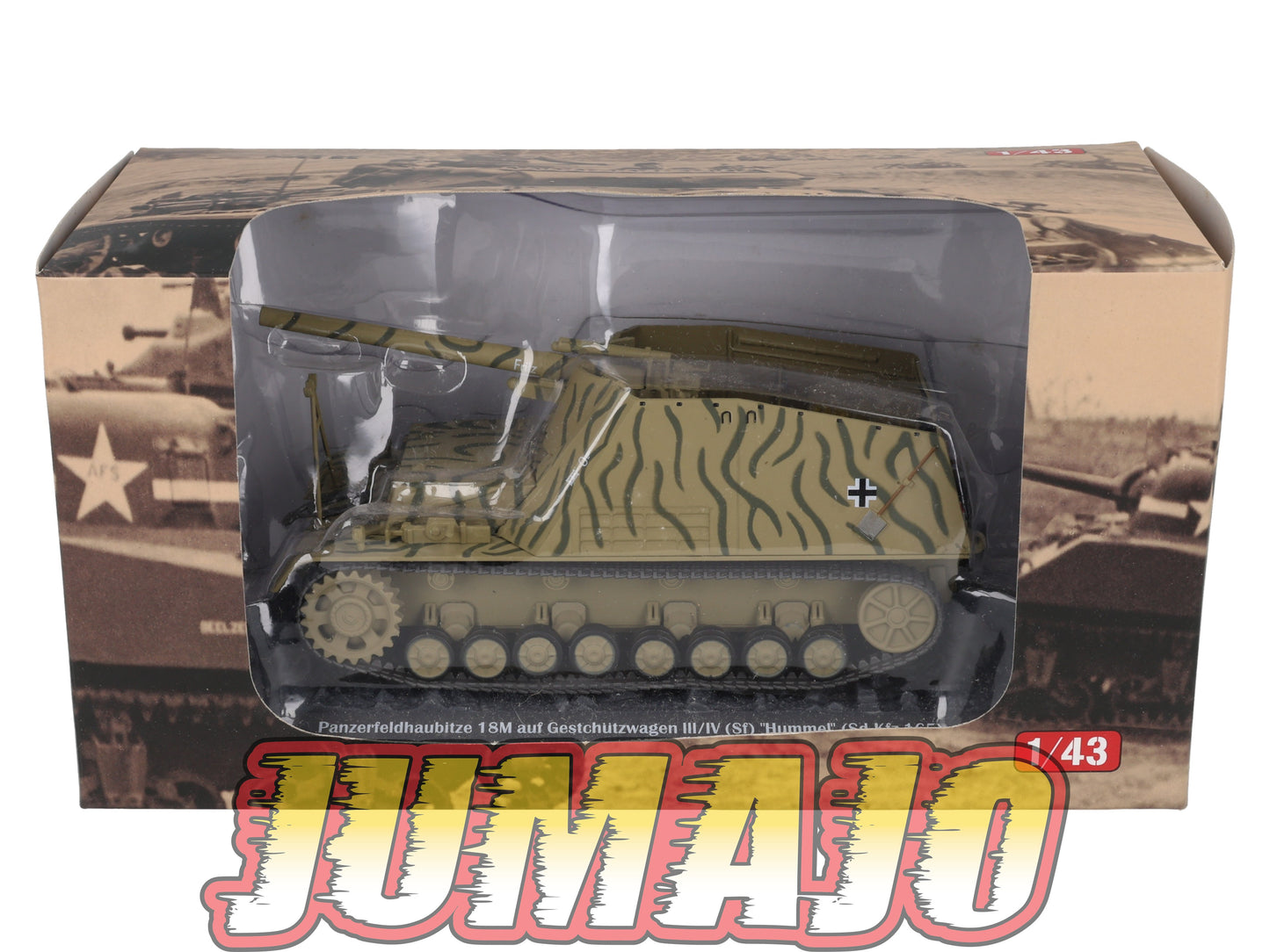 TK12 Tank Altaya IXO 1/43 WW2 : Panzerfeldhaubitze 18M Ukraine USSR 1944 April