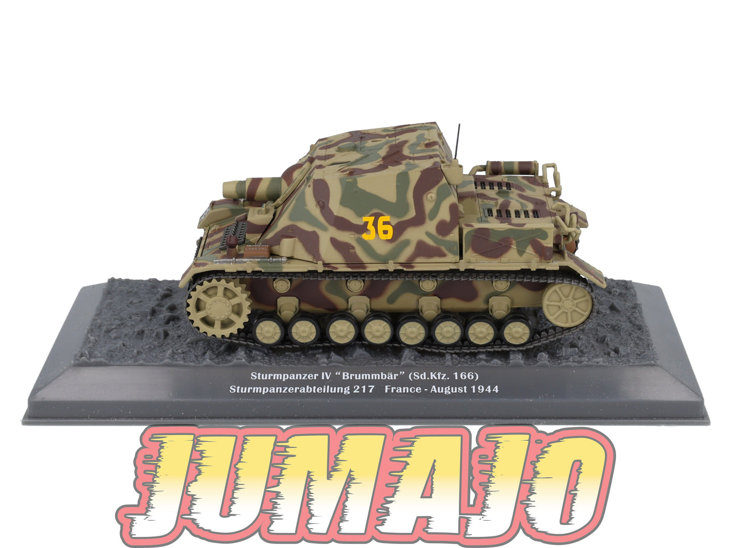 TK13 Tank Altaya IXO 1/43 WW2 : Sturmpanzer IV Brummbär France 1944 August
