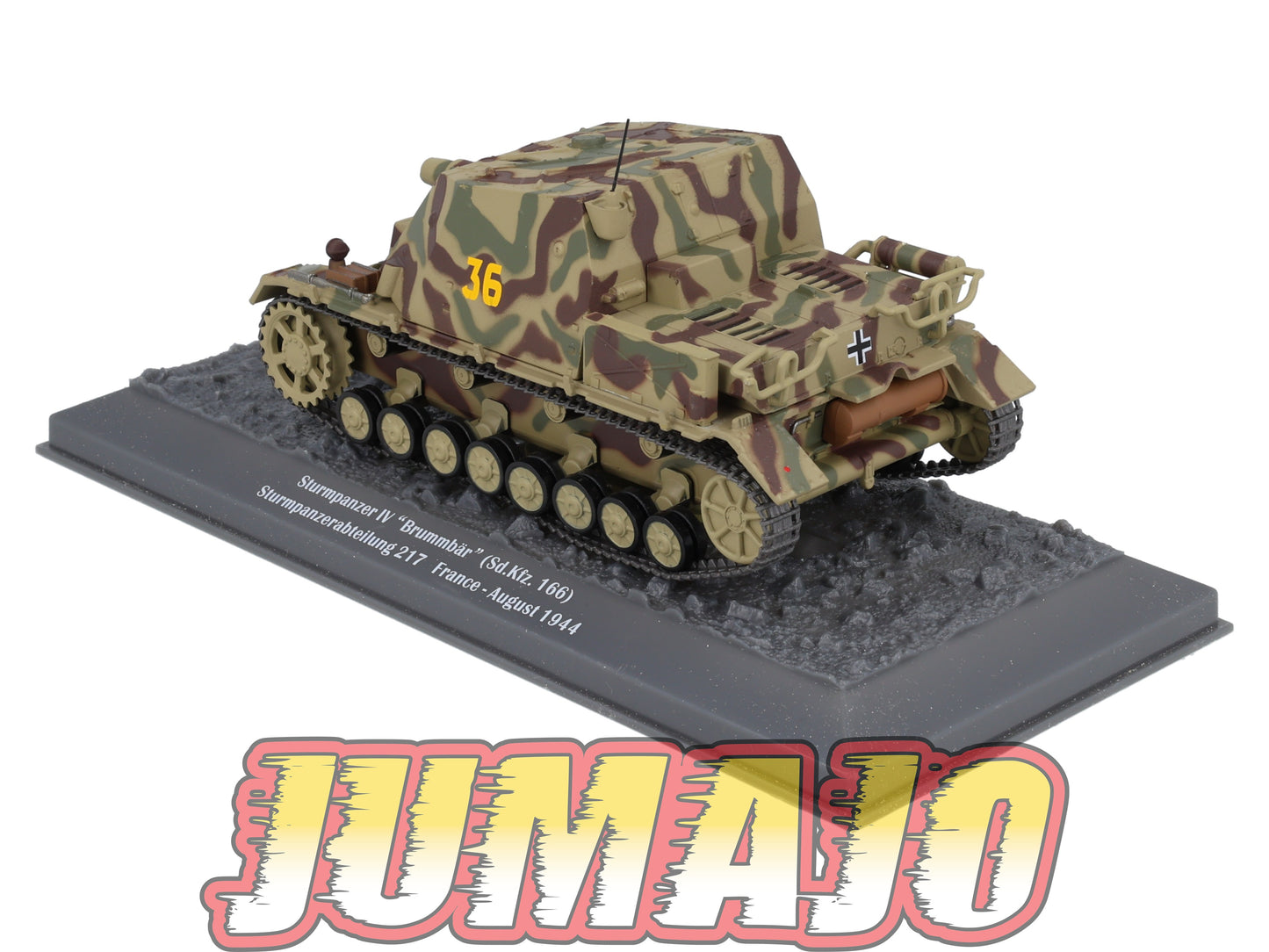TK13 Tank Altaya IXO 1/43 WW2 : Sturmpanzer IV Brummbär France 1944 August