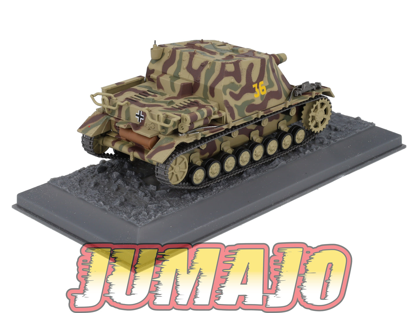 TK13 Tank Altaya IXO 1/43 WW2 : Sturmpanzer IV Brummbär France 1944 August