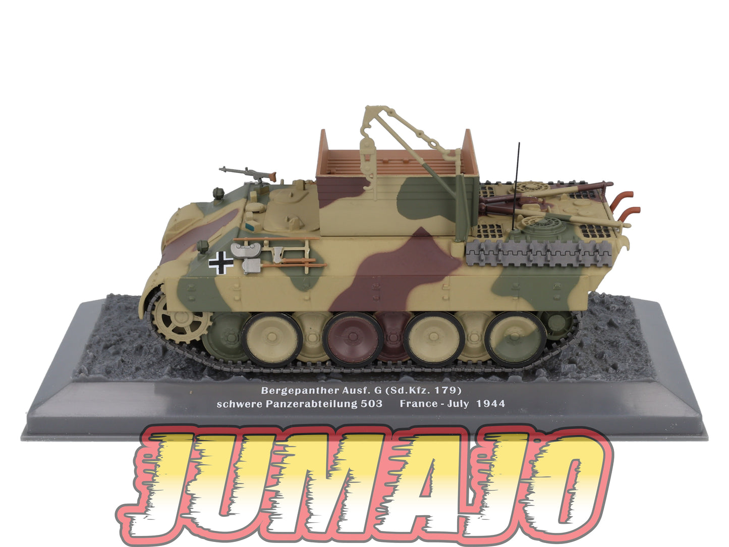 TK18 Tank Altaya IXO 1/43 WW2 : Bergepanther Panzerabteilung 503 France 1944 July