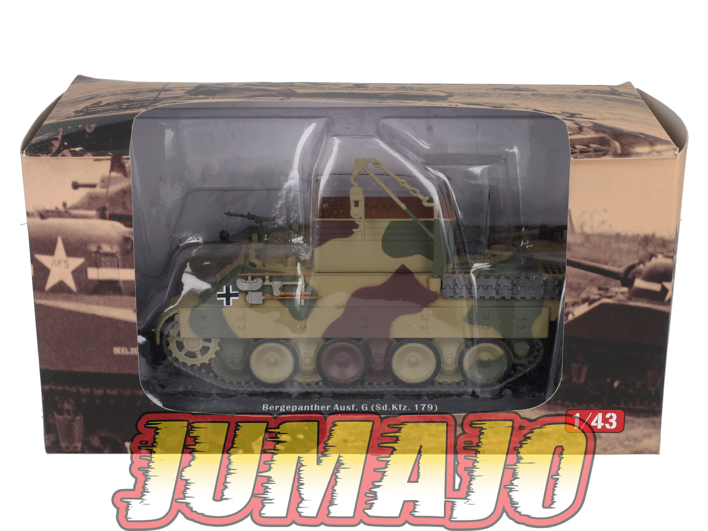 TK18 Tank Altaya IXO 1/43 WW2 : Bergepanther Panzerabteilung 503 France 1944 July