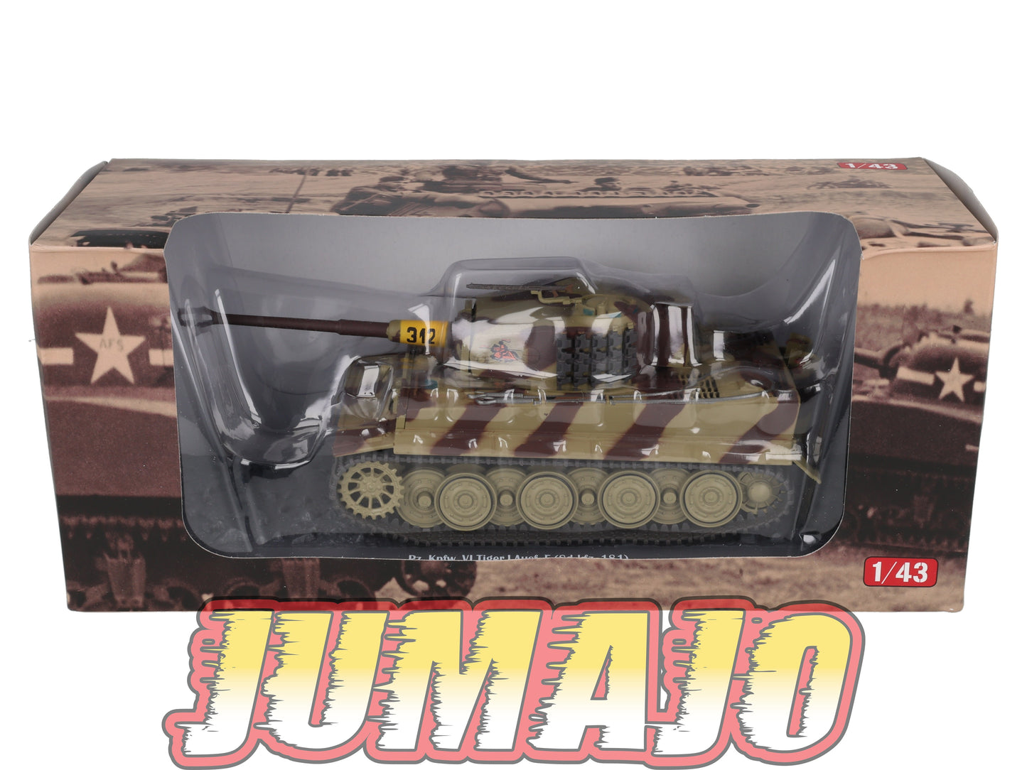 TK1 Tank Altaya IXO 1/43 WW2 : Pz. Kpfw. VI Tiger I Poland 1944 June