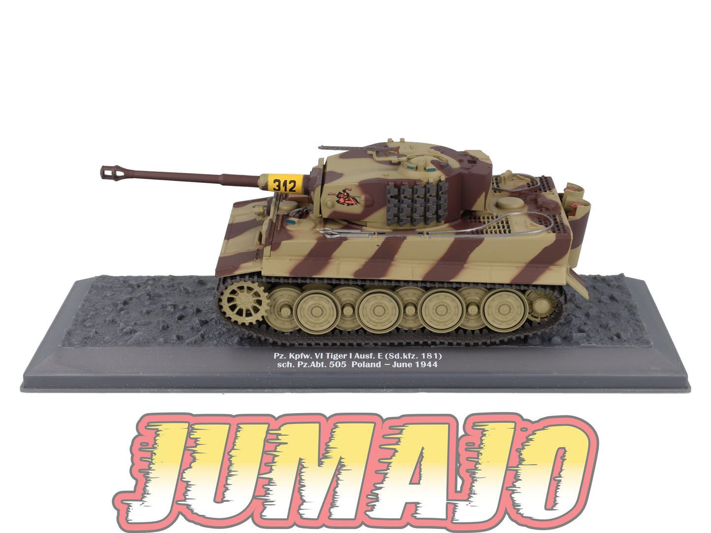 TK1 Tank Altaya IXO 1/43 WW2 : Pz. Kpfw. VI Tiger I Poland 1944 June