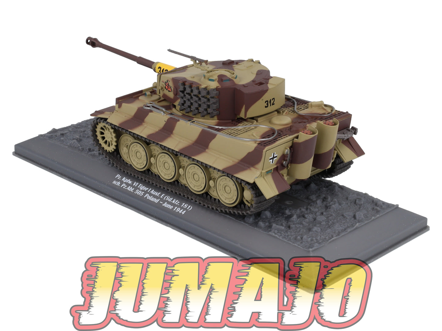 TK1 Tank Altaya IXO 1/43 WW2 : Pz. Kpfw. VI Tiger I Poland 1944 June
